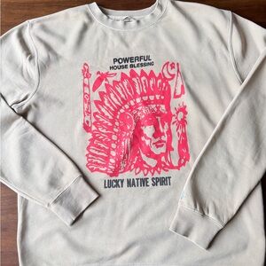 Beige Crewneck Sweater